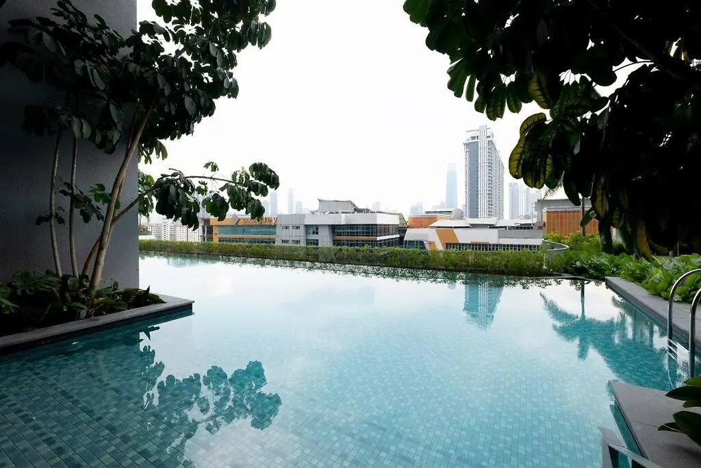 Trion @ Kl City Tropical Night Beauty Mrt Free Bus Kuala Lumpur Apartamento