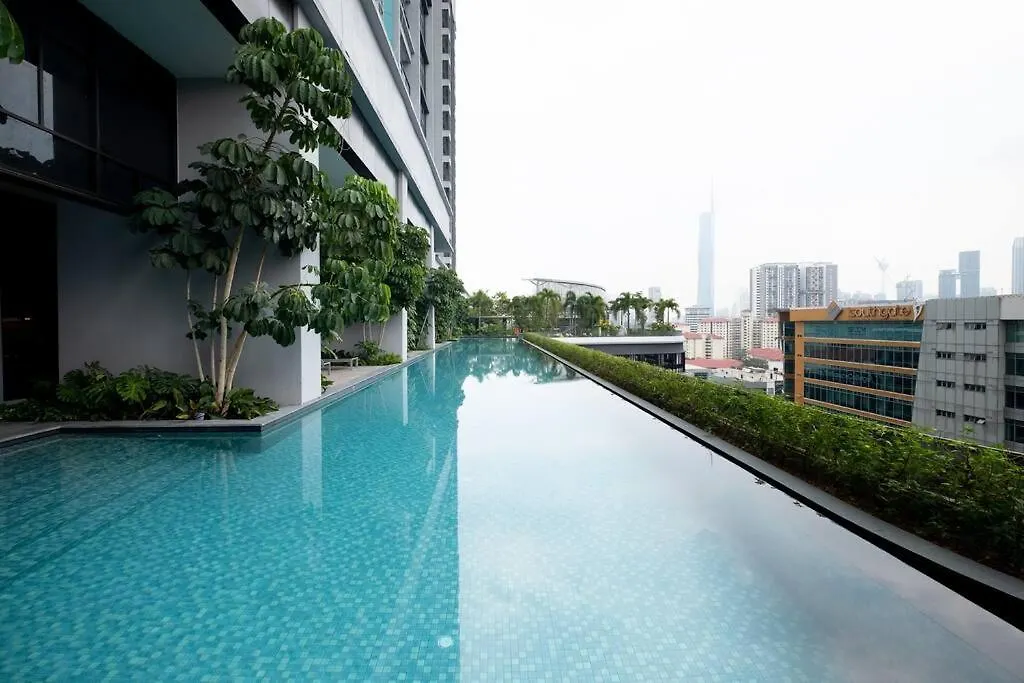 Trion @ Kl City Tropical Night Beauty Mrt Free Bus Kuala Lumpur Apartment