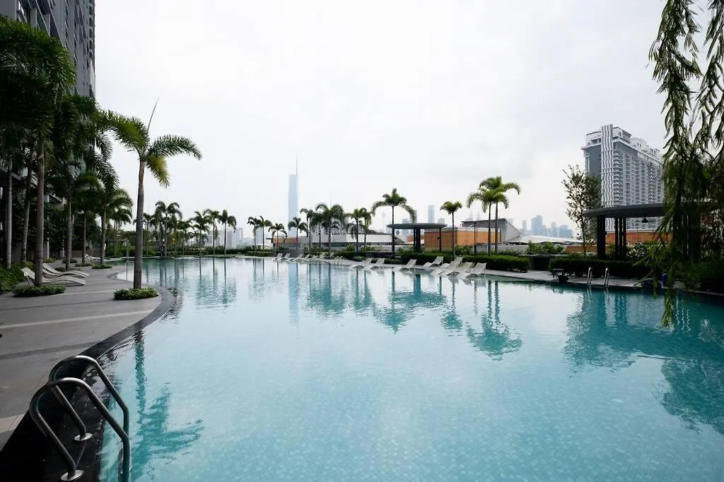 Apartment Trion @ Kl City Tropical Night Beauty Mrt Free Bus Kuala Lumpur